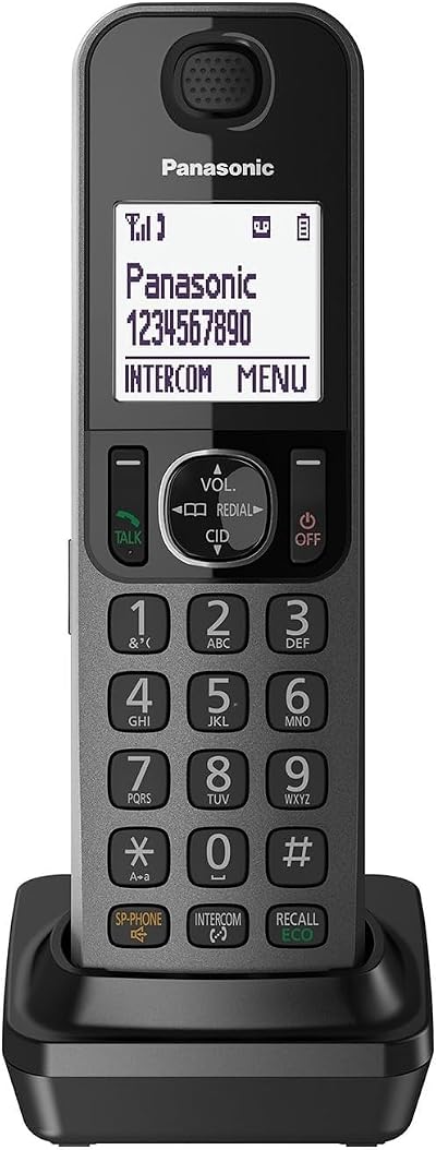 Panasonic KX-TGF?A30EM Additional Cordless Telephone Black for KX-TGF320