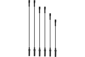 XINSAUTO Ignition Spark Plug Wires Set of 6 Compatible with Dodge Grand Caravan Chrysler Town & Country 2001-2010 Grand Voyager Pacifica Volkswagen Routan Replace 5019593AA
