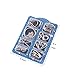 Teenitor Brain Teasers for Kids, 24 Pieces Wire Puzzles,IQ Toys Brain Teaser Toys Metal Wire Puzzles IQ Test Mind Game Toys Gift for Kids and Adults Shipping by FBA