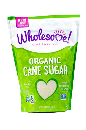 Wholesome Sweeteners Sugar, Og, Ft, Evaporat Cane, 64-Ounce