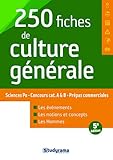 250 fiches de culture générale (Concours études supérieures) (French Edition) by 