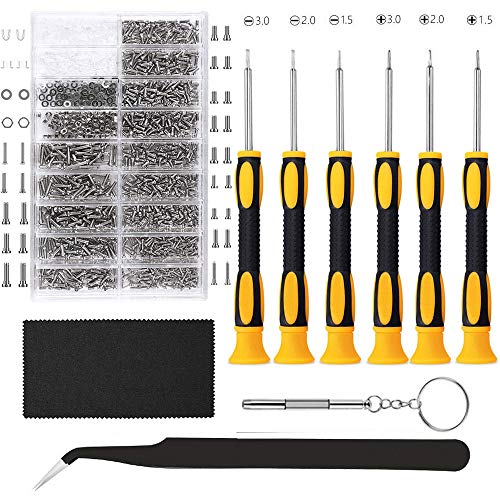 Eyeglasses Repair Kit, HKIDEE Sunglasses Repair Kit with 6 Pcs