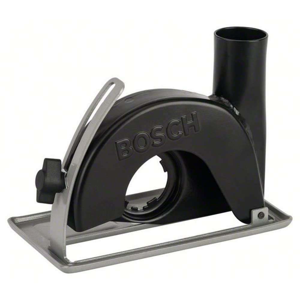 Bosch 1x Cutting Guide with Dust Extraction Outlet (for PWS, Ø 115/125 mm, Accessories for Angle Grinders)