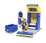 The Bridge Direct NBA Stephen Curry Warriors Locker Room Starter Set