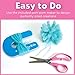 Creativity for Kids Magical Pom Pom Keychains Craft Kit - Create 5 Backpack Accessories
