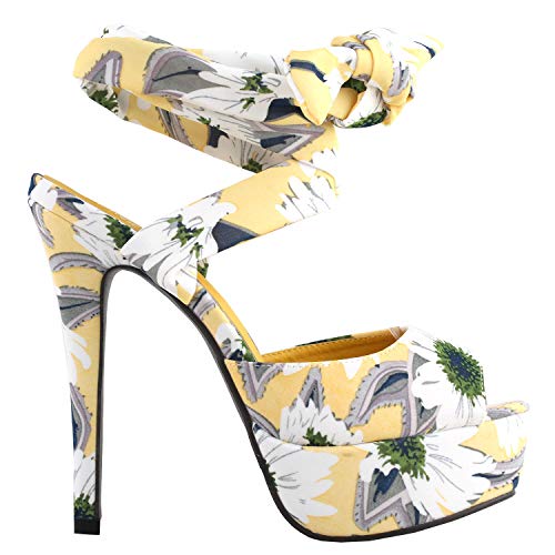 SHOW-STORY-Retro-Yellow-Floral-Print-Ankle-Strap-Platform-High-Heel-Party-SandalsLF80895