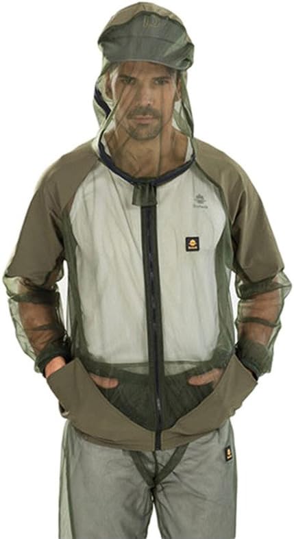 Hasika Mosquito Body Suit/Bug Jacket and Pants/Mosquito Repellent Clothing(XXX-Large)