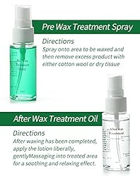 Roller Waxing Kit for Sensitive Skin, Aloe roll on