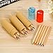 Ensunpal 10 Pcs Colouring Pencil Tubes with Sharpener Gift for Kids Wedding Favours Party Bag Fillers (with Random Color Lid)
