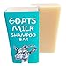 Beauty and the Bees Eco-Friendly Fresh Goats Milk Solid Shampoo Bar Unscented | Best for Sensitive Skin Scalp Psoriasis Ezcema & Dandruff
