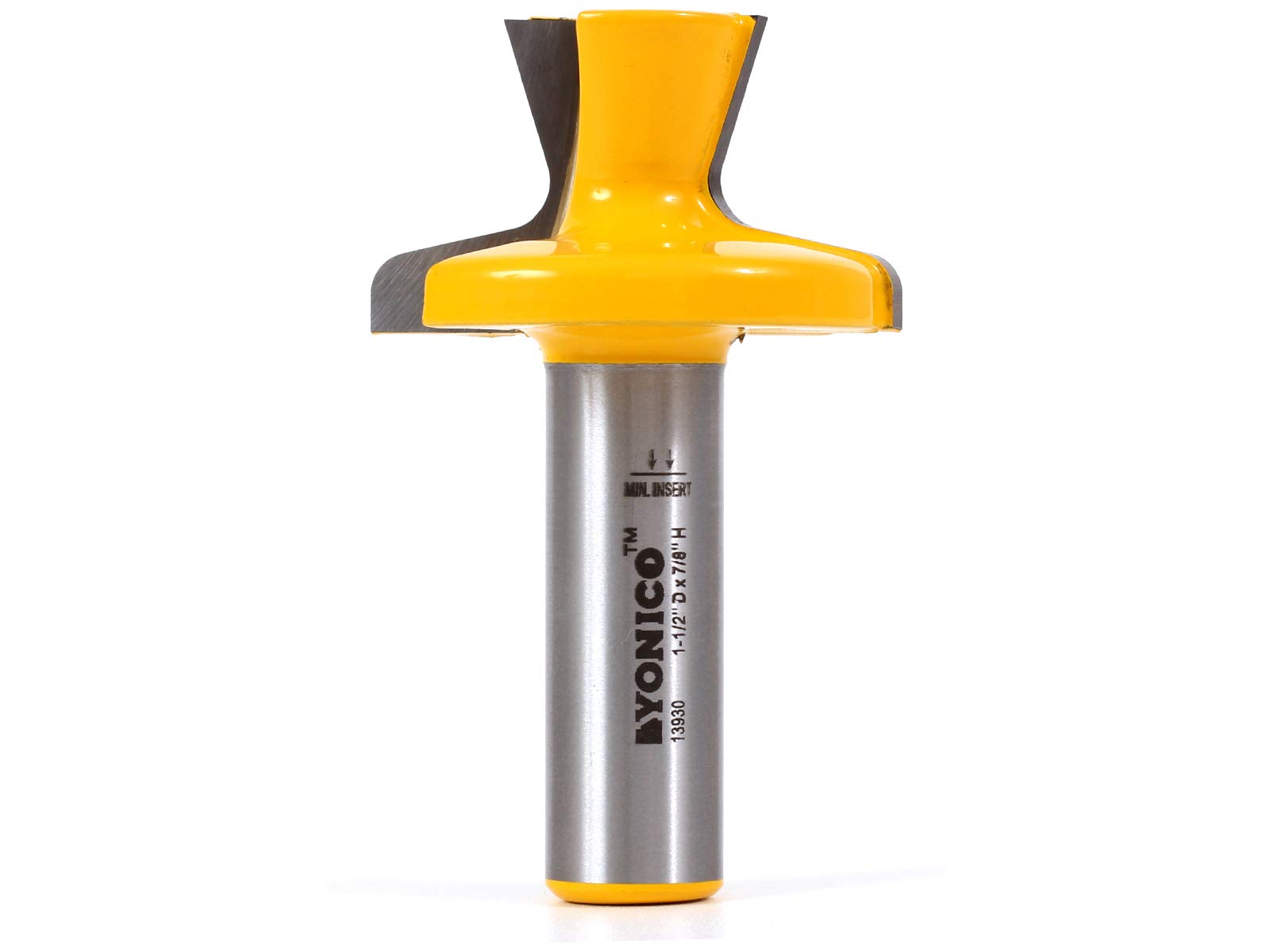 Yonico 13930 7/8-Inch Cabinet Door Lip Router Bit 1/2-Inch Shank