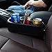 Binmer(TM) Black 2 Cup Holder Drink Beverage Seat wedge Car Auto Truck Universal Mount
