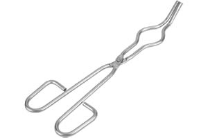 Beaker Tongs, 200-450mm Stainless Steel Crucible Tongs Crucible Holder Crucible Beaker Tongs Tools for Laboratory Melting Met
