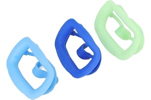 JINYI Mouth Opener, 3pcs High Temperature Resistance Reusable Cheek Retractor Soft Mouth Prop Food Grade Silicone for Dental Hospital