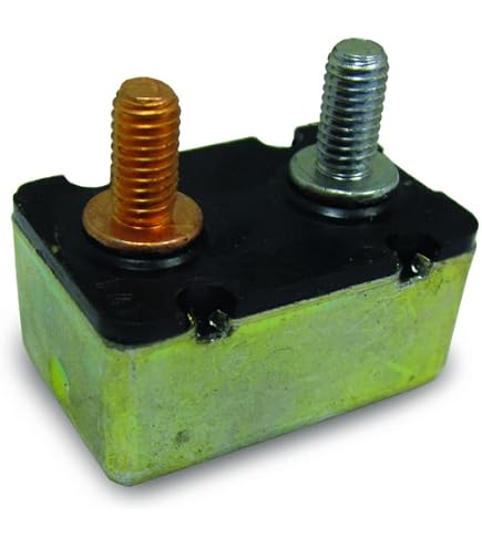 Short Stop 30 Amp Auto Reset Circuit Breaker - 12V, Plastic, Type-1 With Mounting Bracket