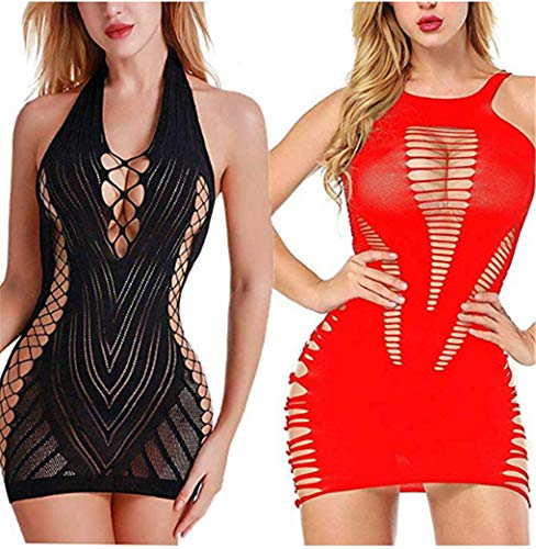 Intimo-Donna-Sexy-Babydoll-Lingerie-Scavano-Fuori-fishset-Erotico-Prospettiva-Maschera-Pigiama-Reggiseno-per-Luna-di-Miele-Matrimoni-Feste-in-Intimo-Club-Festa-Anniversari