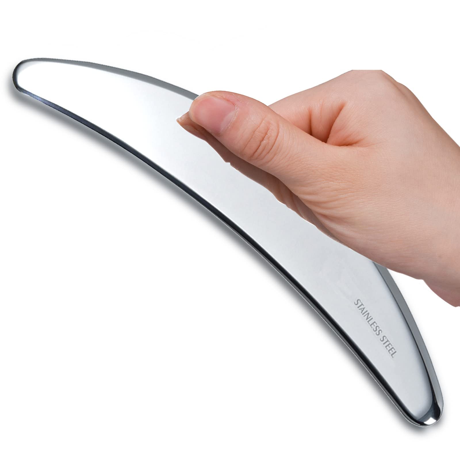 GYX COELE Stainless Steel Gua Sha Scraping Massage Tool,IASTM Tool, Soft Tissue Therapy Used for Back, Legs, Arms,Shoulder (GYX COELE-5)