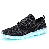 SYKT Kids LED Light Up Shoes Flashing Sneakers for Girls Boys