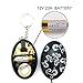 120Db Delicate Printing Emergency Personal Alarm Keychain/the Wolf Alarm/Elderly/kids Safety/Attack/Protection/Self Defense Electronic,Good for Who Work At Night,Adventurer,as a Bag Decoration