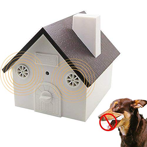 Serenity (New Upgrade Model) Ultrasonic Bark Control Device-Anti-Barking Training Tool - Safe Deterrent Silencer for Yard - Outdoor Sonic Control For Small/Medium/Large Dogs -Up To 50 Feet Effective