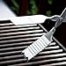 BBQ Croc 3 in 1 Barbecue Tool 18-inch - Lightweight and Long Tongs, Spatula and Grill Scraper (Blue) (18 inch Without Flashlight)