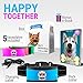 Small Dog Bark Collar Rechargeable - Anti Barking Collar For Small Dogs - Smallest Most Humane Stop Barking Collar - Dog Training No Shock Bark Collar Waterproof - Safe Pet Bark Control Device