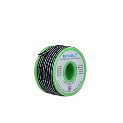 BNTECHGO 24 Gauge Silicone Ribbon Cable Flexible 2P