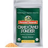 Organic Camu Camu Powder 3.5oz (100g) - Peruvian Naturals | certified-organic, powerful Vitamin C supplement and superfood