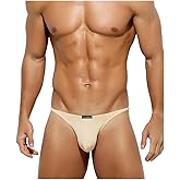 Arjen Kroos Mens Sexy Thong Pouch Underwear Low Rise G-String Bikini