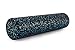 ProsourceFit High Density Foam Rollers 24 - inches long, Firm Full Body Athletic Massager for Back Stretching, Yoga, Pilates, Post Workout Trigger Point Release, Black/Blue