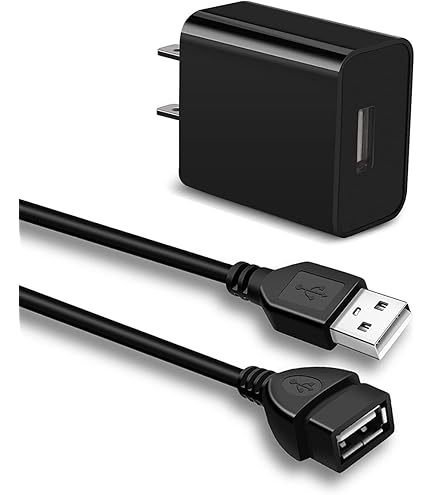 Cable Adaptador De Cargador De 5 Pies Para Gorro LED Etsfmoa Con Luz, PRAVETTE, Tutuko, YunTuo, Bosttor, GAFres, TAGVO, Attikee, Cable De Carga A-Male A A-Female : Costa Rica