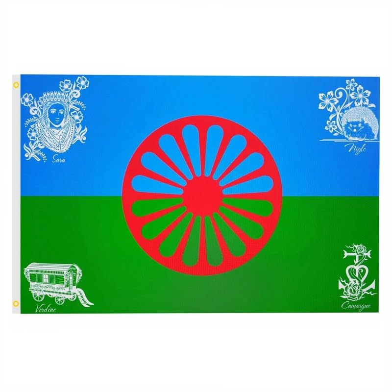 BOBIJOO JEWELRY - Travelling gypsy flag Sara Niglo Verdine Camargue