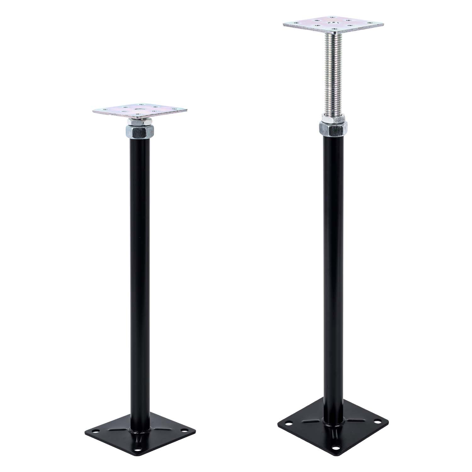 Photo 1 of 2-Pack Adjustable House Jack for The Floor, Adjustable Supports, Post 16" to 20"