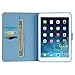 iPad Mini Case,LittleMax(TM) Kickstand Faux Leather Case Smart [Auto Wake/Sleep] Wallet Case [Magnet Clasp] Flip Cover for iPad Mini 1/2/3 [Free Cleaning Cloth,Stylus Pen]-#1 Rose Pocket Watch