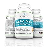 Alpha Rise Libido Support Elite Male Performance With Tongkok Ali, Horny Goat Weed, Guarana, Saw Palmetto, For Men Blood Flow,, and Male Sexual Well-being in