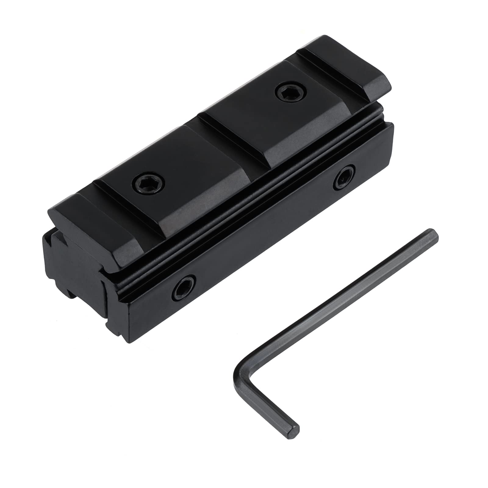 FOCUHUNTER Aluminum Riser Rail Base 11mm to 20mm Removable Adapter Bracket For Picatinny/Weaver Rail Mount