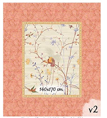 Bassetti Tablecloth, Cotton, Beige, 140 x 170 x 1 cm