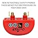 Superior Bark Collar for Small – Medium Sized Terrier / Bulldog Type Dogs– Rechargeable Bark Collar - 5lb to 75lb - No More Expensive Batteries - Red - Easy to Set Up & Use