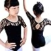 ROPALIA Kids Girls Ballet Dance Leotard Dancewear Lace Tutu Strap Gymnastics