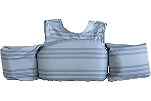 Ava + Oliver Toddler Swim Vest - Toddler Floaties Jacket & Water Wings for Boys & Girls - Durable & Adjustable Fit - Secure & Comfortable Kids Puddle Jumper for Pools