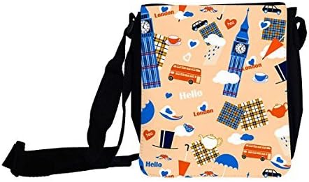 Mini Shoulder Bag Cross Body Handbag Purse With Adjustable Strap - Hello London