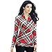Perman Women's Long Sleeve Shirt Casual Blouse Tops T Shirt