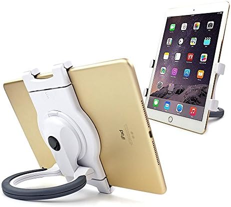 CareU Portable 360 Degree Rotating Adjustable Universal Tablet Stand for Kitchen, Bed, Car and Desk, Fits iPad, iPad Air, iPad Mini, Samsung Galaxy Tab and Most 7-10.1 Inch Tablets