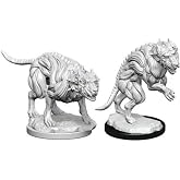 NECA Deep Cuts Unpainted Miniatures: Hell Hounds