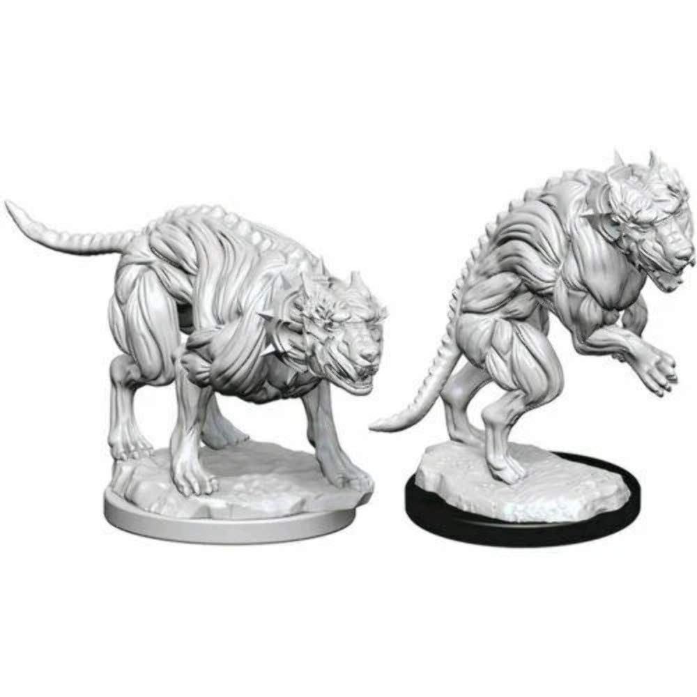 Pathfinder Deep Cuts Unpainted Miniatures Hell Hounds