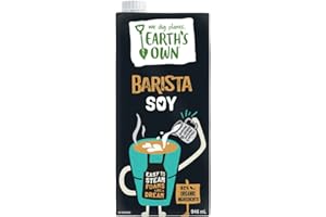 Earth's Own - Soy Milk Barista Blend | 1 Pack - 946ml | Creamer | Cholesterol Free | Soy Beverage | Dairy Free | Nut Free | V