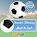 Tplay Soccer Ball Pillow Stuffed Fluffy Plush Baby Soccer Ball Soft Durable Soccer Sports Toy Gift For Kids 7