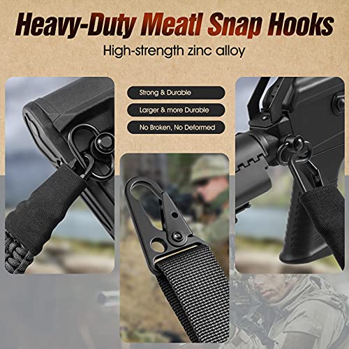 SOMA QD Sling with QD Sling Swivel Mounts, 2 Point Paracord Rifle Sling