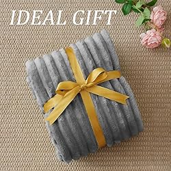 BEDELITE Fleece Throw Blanket for Couch - 300GSM