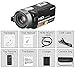 Video Camera Camcorder, WELIKERA IR Night Vision Remote Control Handy Camera, HD 1080P 24MP 16X Digital Zoom Video Camcorder with 3.0